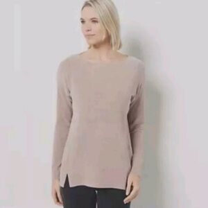 Barefoot Dreams CozyChic Ultra Lite Dockside Pointelle Sweater XS